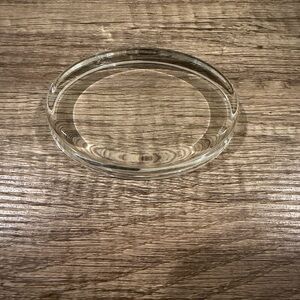 Oval Clear Glass Paperweight, Brand New in Box, Heavy Office Desk Decor